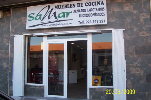 Fachada de la tienda